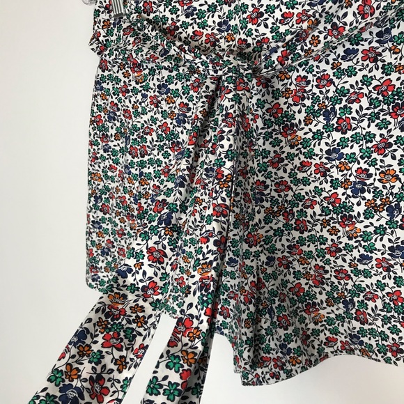 🔥4/25 J. Crew Floral Print Tie-Waist Shorts - Picture 5 of 7